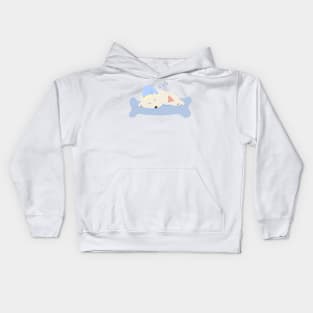 Sleeping Maltipoo Kids Hoodie